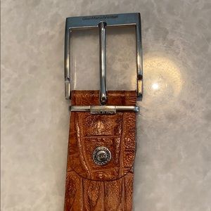 Italian designer belt